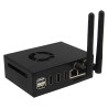 Geekworm N508  METAL CASE for Orange Pi 5 Plus (with Cooling Fan External Antenna and Heatsink)